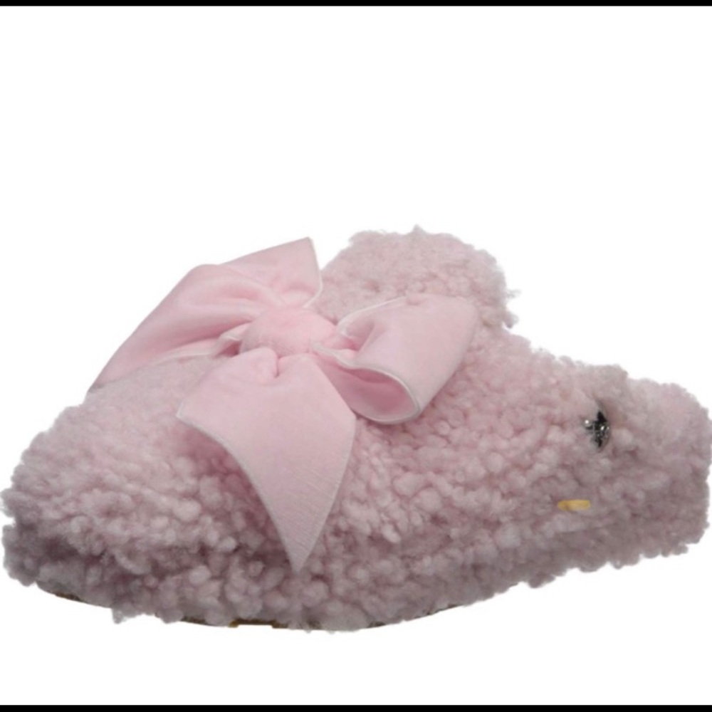 Pink Ugg Lamb fur slippers